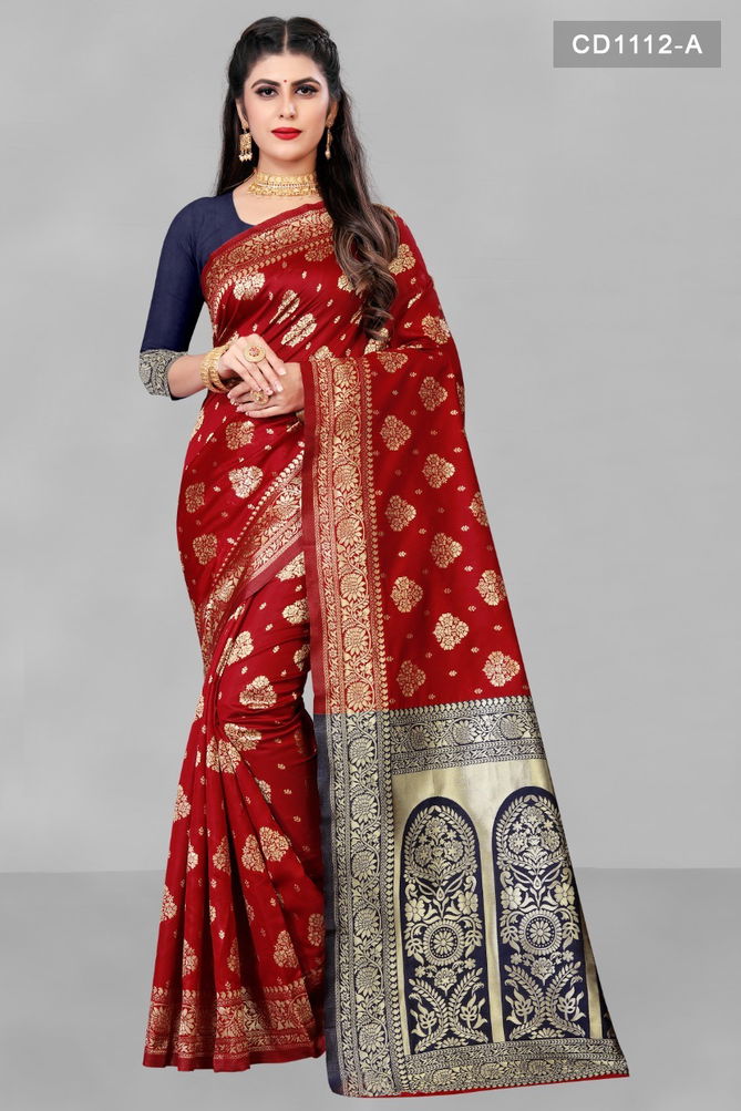 Soft Lichi 1112 New Exclusive Wear Jacquard Designer Saree Collection